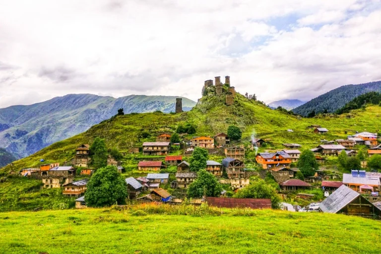 Georgian village Kakheti